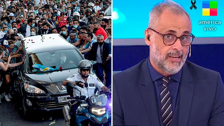 La dura afirmación de Jorge Rial sobre el entorno y la familia de Diego Maradona