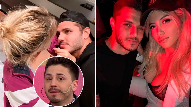 Tremenda definición de Pampito sobre el posteo que Mauro Icardi le dedicó a Wanda Nara