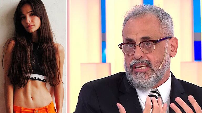 Firme descargo de Jorge Rial en Intrusos contra Brenda Asnicar tras las críticas sobre su delgadez