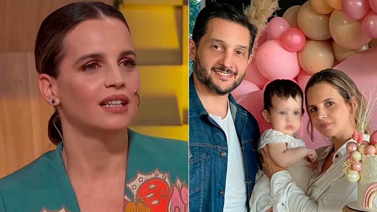 Sabrina Gaciarena reveló que por la lactancia Germán Paoloski no duerme con ella