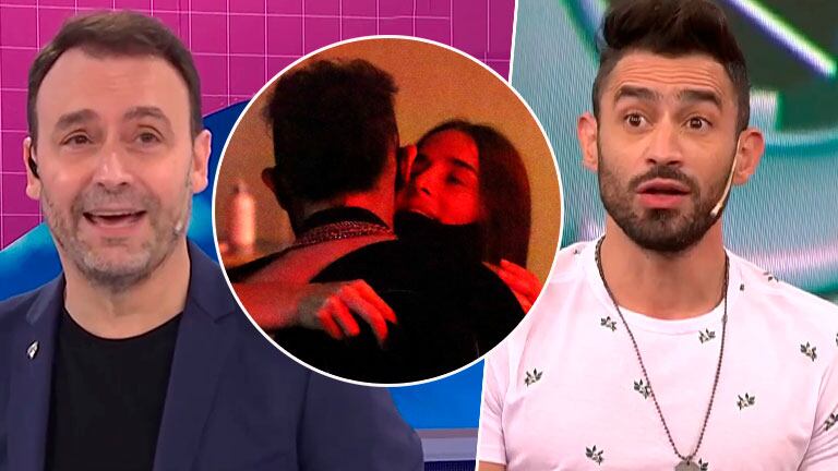 Adrián Pallares contó el enojo de Tucu López cuando vio que hablaban de las fotos de Juana Viale, abrazándolo en el teatro