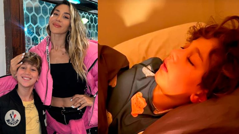 A Momo Osvaldo se le cayó una muela y Jimena Barón mostró cuánto dinero le dejó el ratón Pérez