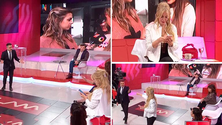 ¡De no creer! Graciela Alfano se aburrió en plena nota y se fue en vivo de LAM