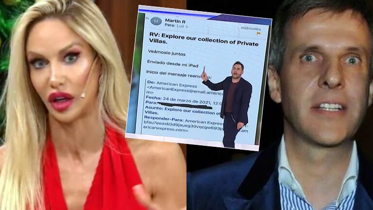 El polémico mail que Redrado le habría enviado a Luciana Salazar hace 5 días: "Veámoslo juntos”
