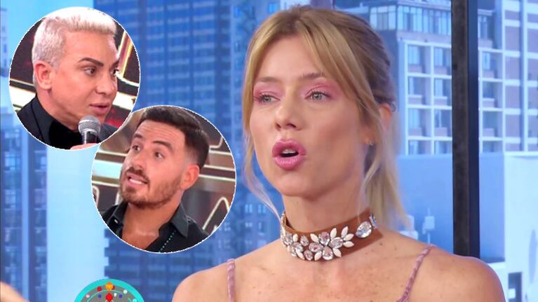 El apoyo de Nicole Neumann a Fede Bal luego de que Flavio Mendoza dijera que el participante está "10 kilos arriba"