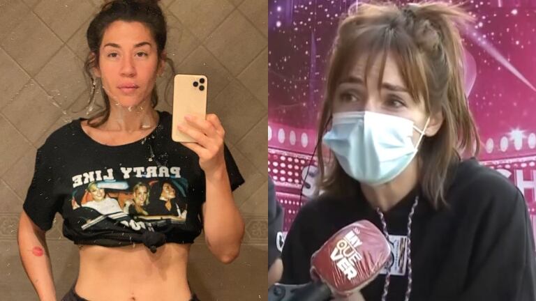 Julieta Nair Calvo al habló de la foto hot que le mandó a Jimena Barón: "Me estaba por entrar a bañar y quise hacer un chiste"