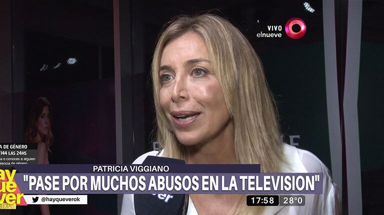 Patricia Viggiano reveló que fue abusada: "Fue un casero de una casa en la que vivía; yo tenía 6 años"