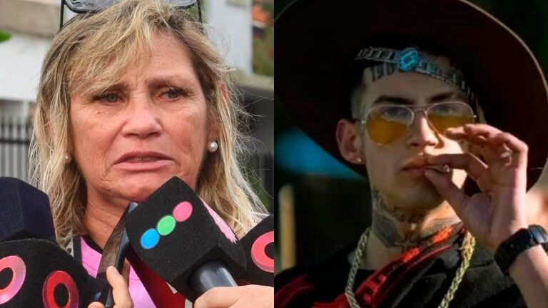 La mamá de L-Gante contó en qué situaciones su hijo consume estupefacientes