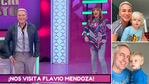 ¡Pasó en vivo! La reacción de Flavio Mendoza cuando Lizy Tagliani confundió el nombre de su hijo con el de Marley