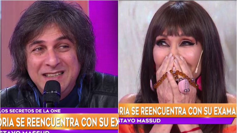 Moria Casán y Gustavo Massud, su ex, contaron una tremenda anécdota de una noche de pasión que casi termina mal