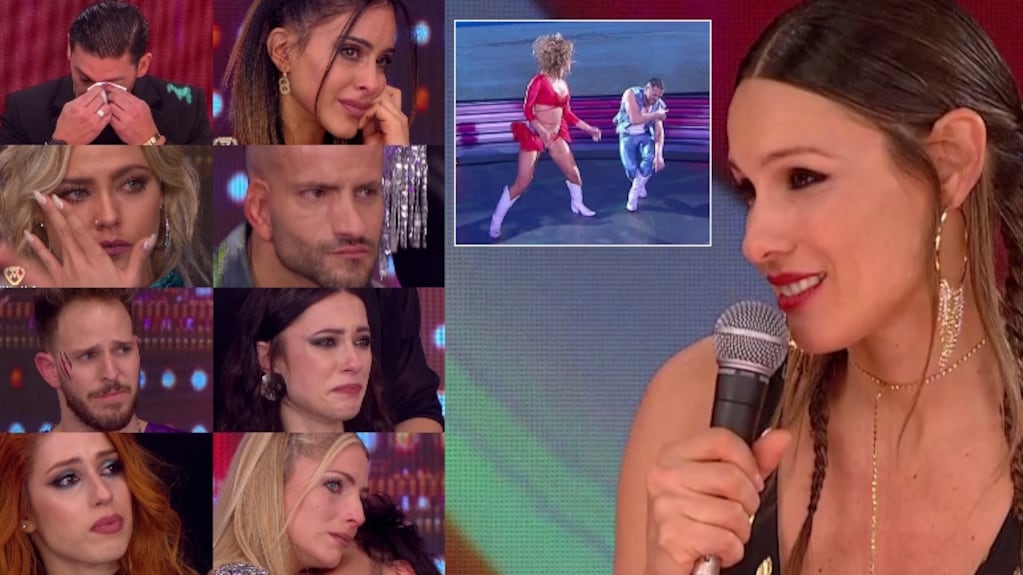 Pampita conmovió a todos los bailarines de La Academia tras la lesión de Facu Mazzei: "Es una profesión ingrata"