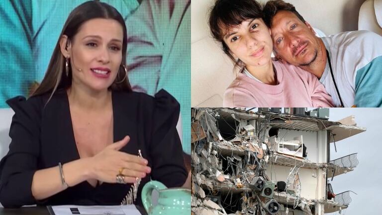 Pampita, luego de que Nico Vázquez y Accardi se salvaran de milagro en el derrumbe en Miami: "No creo en las casualidades, este no era su momento"