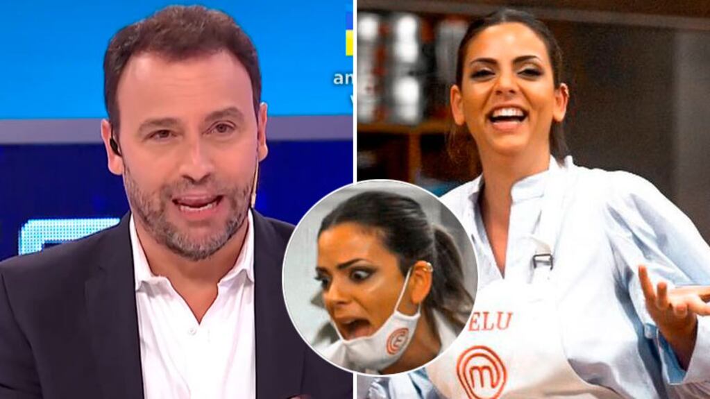 La firme postura de Adrián Pallares tras el accidente escatológico de Belu Lucius en MasterChef Celebrity