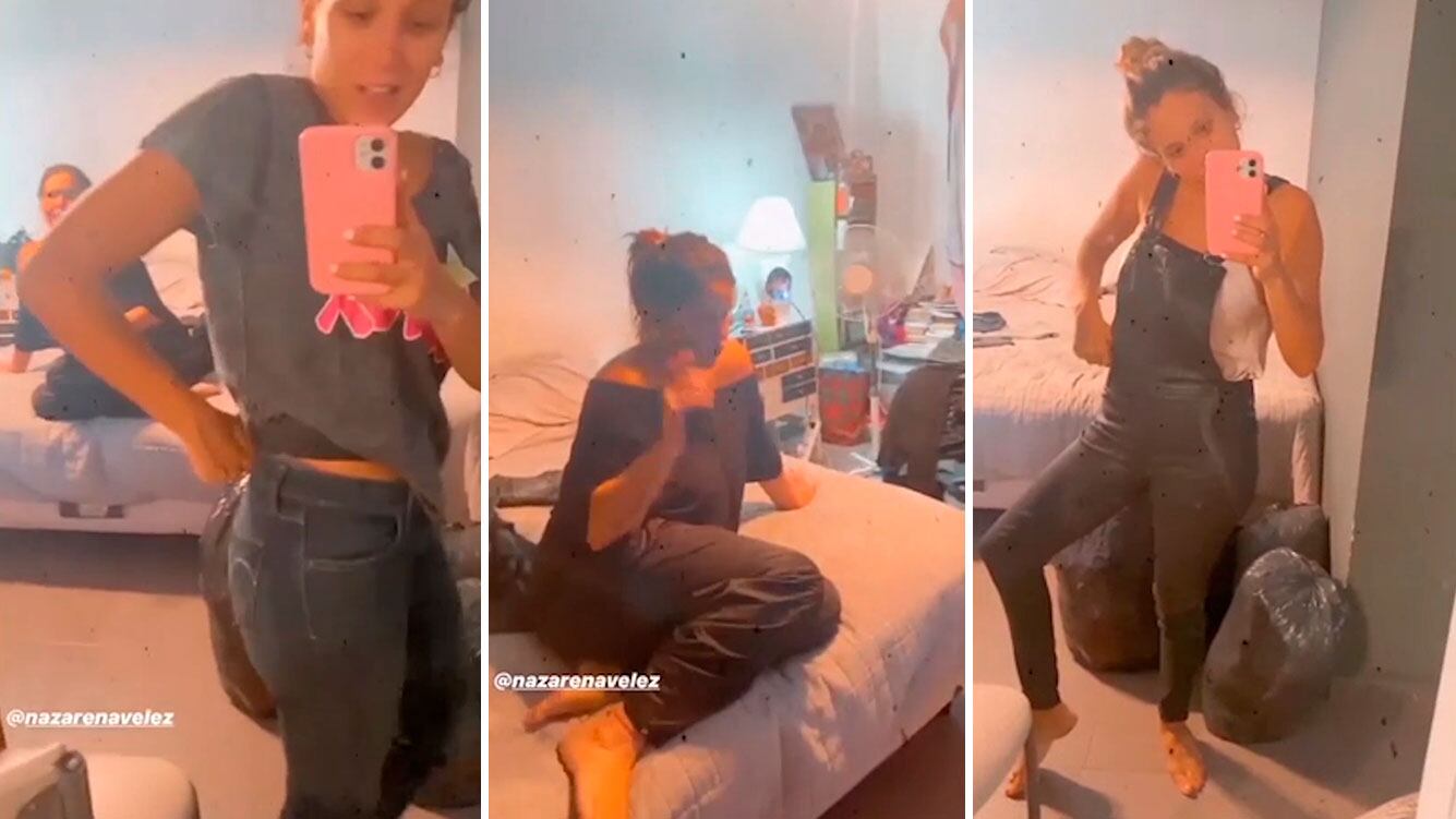 Barbie Vélez se probó ropa que usaba Nazarena cuando era jovencita: “Me las quiere regalar” 
