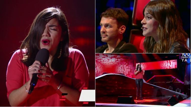 Sofía Casadey la rompió con su interpretación en La Voz Argentina