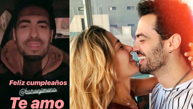El romántico saludo de cumpleaños de Mauro Caiazza a Jimena Barón