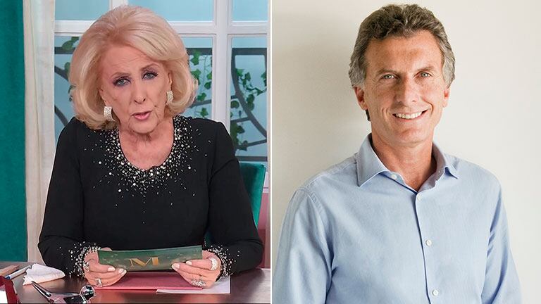 Mirtha Legrand se disculpó con Mauricio Macri: “Fue un exabrupto; sigo apoyándolo”