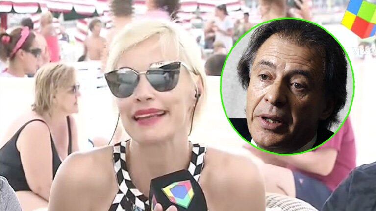 La reacción de Ingrid Grudke cuando le preguntaron si seguía enamorada de Cristobal López