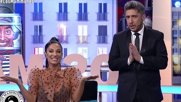 Jey Mammon mandó al frente a Silvina Escudero en Los Mammones: "Le trajo flores y es alguien que está acá"