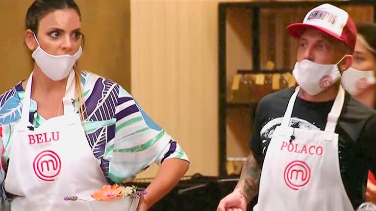 El Polaco se enojó mucho con Belu Lucius en MasterChef Celebrity