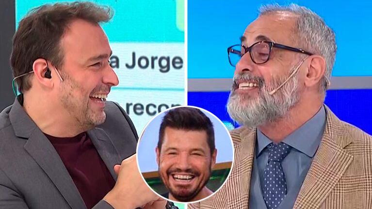 La pícara observación de Adrián Pallares sobre el chat de Jorge Rial con Marcelo Tinelli