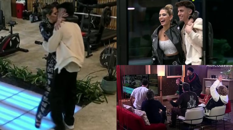 Sabrina Cortez y Alan Simone se besaron al regresar a Gran Hermano: la reacción de los participantes al verlos