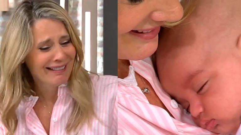 Rocío Marengo se quebró en vivo: la señal de su papá el día que nació su hijo