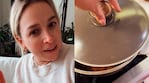 Video: Sofía Pachano, embarazada de cuatro meses, sorprendió con un antojo muy particular