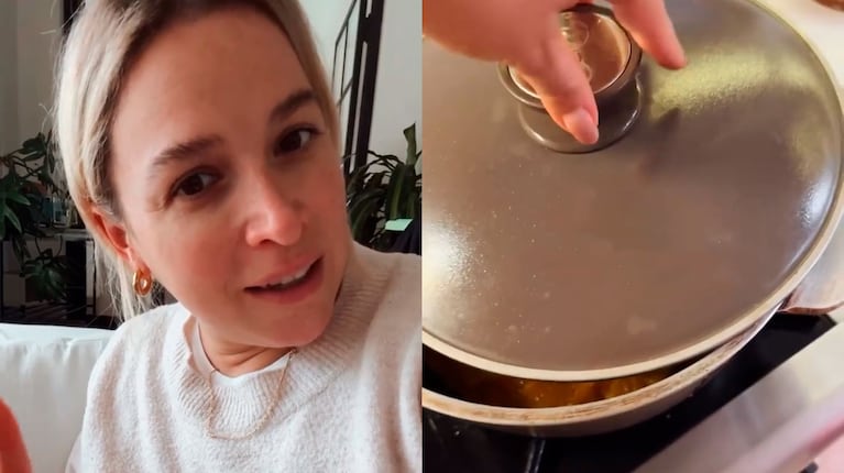 Video: Sofía Pachano, embarazada de cuatro meses, sorprendió con un antojo muy particular