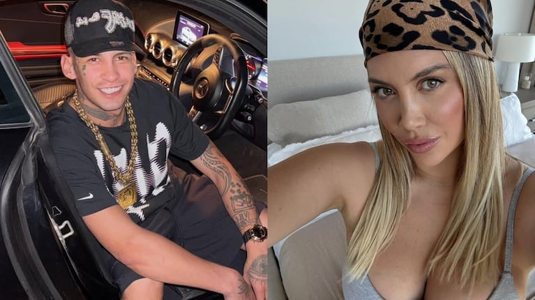 La foto de L-Gante, a puro mimo con una mujer en Ibiza, que podría despertar la furia de Wanda Nara