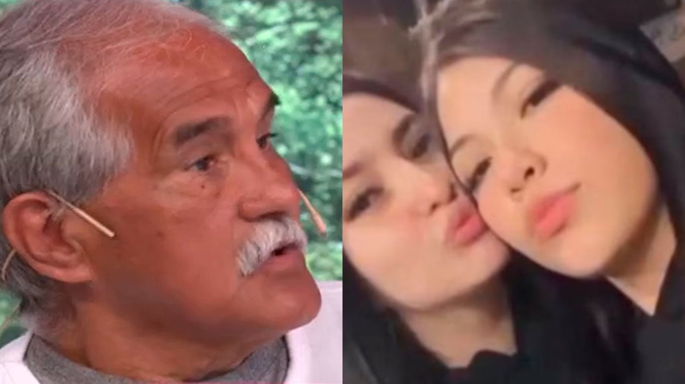 El abuelo de Brenda del Castillo y Morena Verdi 