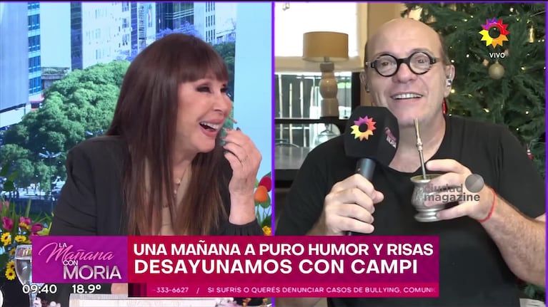 Campi habló de su vida sexual con Denise Dumas y dejó a Moria Casán sin palabras: “A la mañana...”