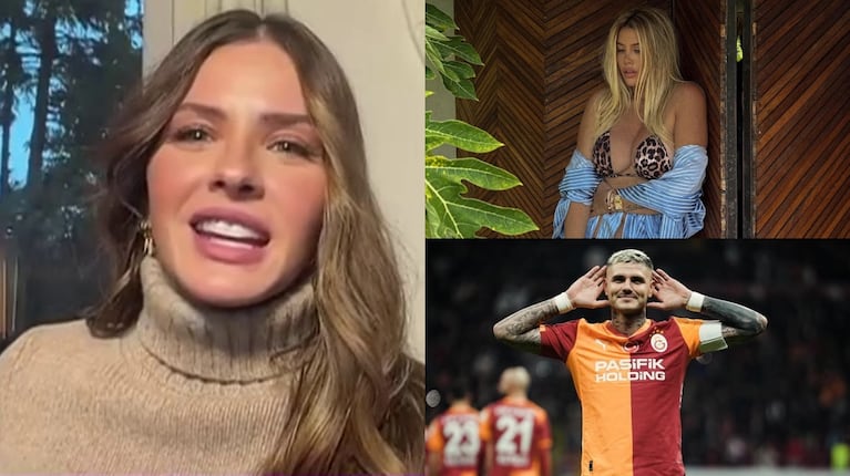 La picante reacción de la China Suárez cuando le preguntaron si cree que Wanda Nara sigue enamorada de Icardi 