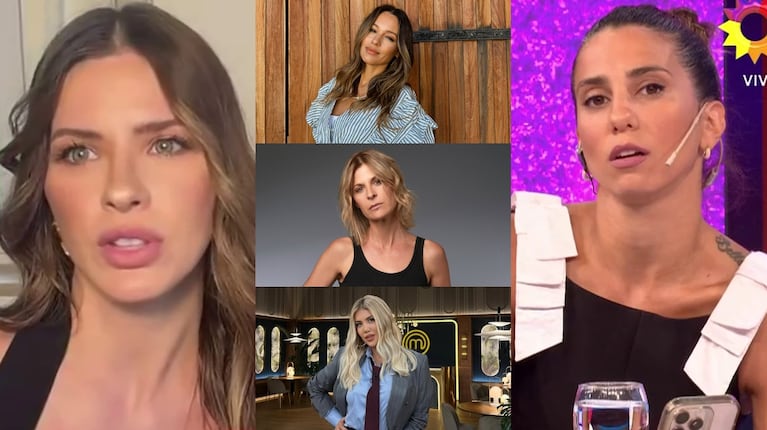 El tenso cruce de China Suárez y Cinthia Fernández que involucró a Pampita, Eugenia Tobal y Wanda Nara