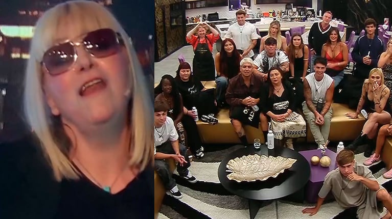 Así fue la despedida de Divina Gloria de sus compañeros en Gran Hermano Generación Dorada