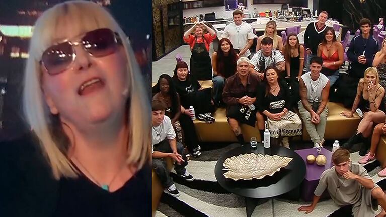 Así fue la despedida de Divina Gloria de sus compañeros en Gran Hermano Generación Dorada