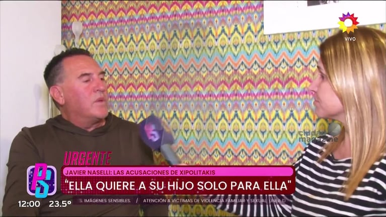 Dieron a conocer la suma millonaria que Javier Naselli le pasa por mes a Vicky Xipolitakis por la cuota alimentaria