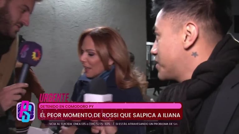 Qué dijo Iliana Calabró sobre la detención de Fabián Rossi