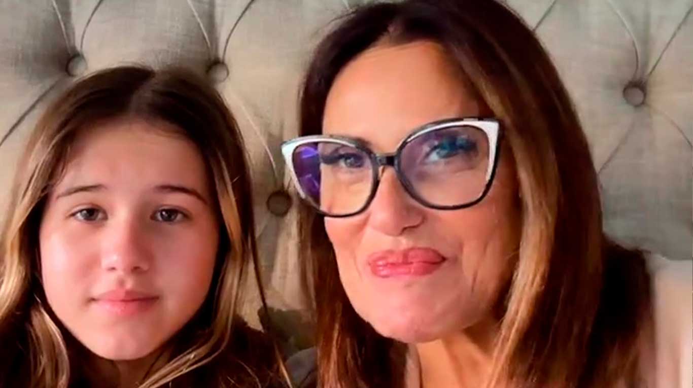 La hija de María Fernanda Callejón fue operada por apendicitis y la actriz reveló cómo está su salud