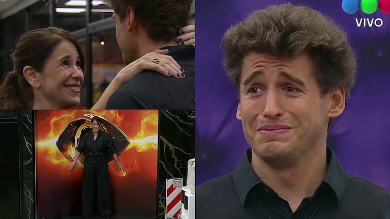 Manu Ibero quebró en llanto al recibir la visita de su mamá en Gran Hermano: “Estamos orgullosos de la persona que sos”