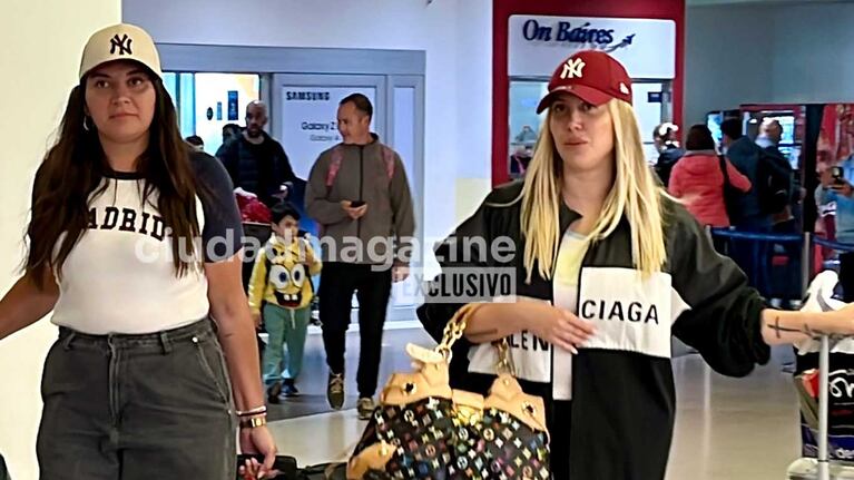 Wanda Nara regresó de México de sorpresa tras la filmación de su reality