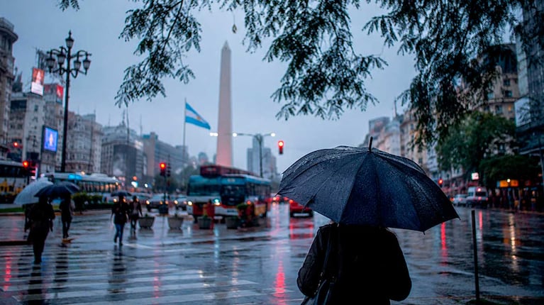 ¿Santa Rosa tardía? Alerta amarila por tormentas en la Ciudad y el Gran Buenos Aires