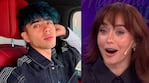 Tuli Acosta reaccionó al enterarse de que Luck Ra estaría de novio: su pícaro gesto en vivo