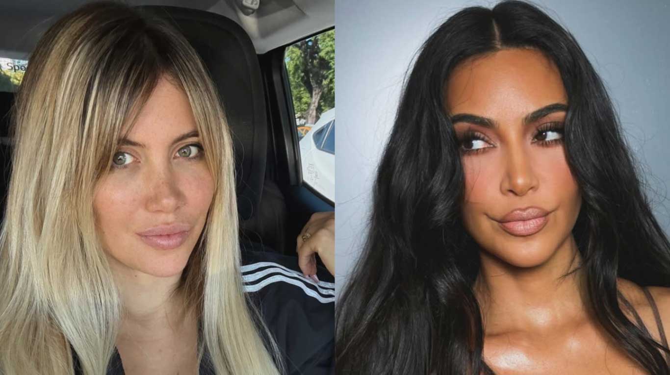 Kim Kardashian le dio un consejo de lo más inesperado a  Wanda Nara