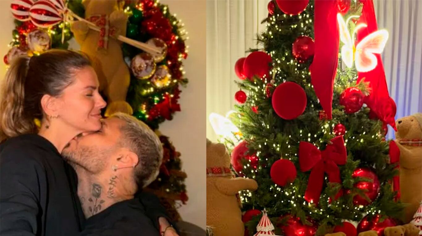 El video de la previa del armado de la casa navideña de la China Suárez y Mauro Icardi en Turquía