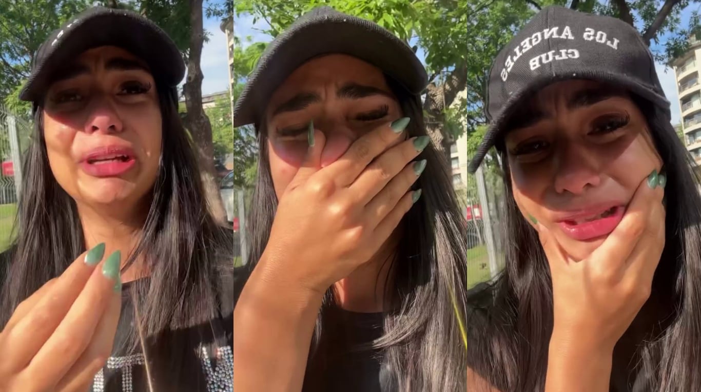 El llanto de Daniela Celis 