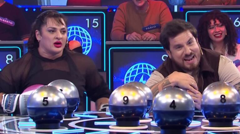 Locomotora Oliveras incomodó a Fede Bal en vivo con una pregunta sobre la infidelidad