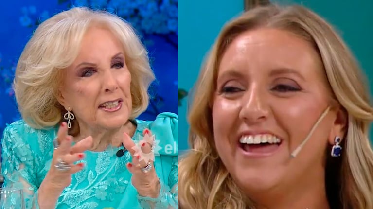 Paula Bernini rompió el silencio sobre su estado sentimental y sorprendió a Mirtha Legrand en su mesa