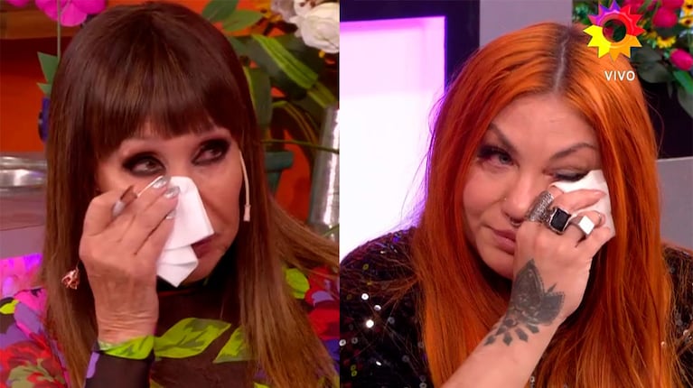 El llanto de Lowrdez Fernández que emocionó a Moria Casán en vivo: “Somos muy...”