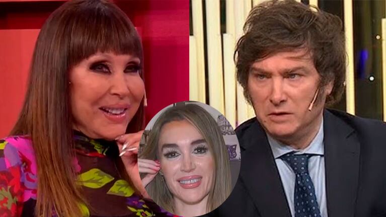 El llamado secreto de Javier Milei a Moria Casán: qué le dijo de Fátima Florez